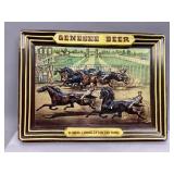 Vintage Plastic Genesee Beer Promotional Sign