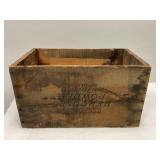 Hercules Powder High Explosives Wooden Crate