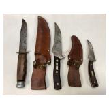 Miscellaneous Hunting Knives & Sheaths