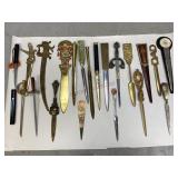 Large Assortment of Letter Openers