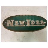 New Idea Metal Single Sided Sign