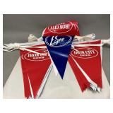 Promotional Iron City / Icy Light Beer Banners