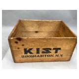 Vintage Kist Beverages Wooden Soda Crate