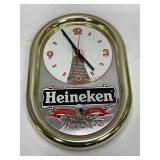Heineken Imported Beer Clock