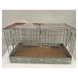 Galvanized Metal Animal Cage