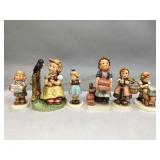 Six M.I. Hummel Collectible Figurines