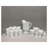 Colony Harvest Milk Glass Pitcher and More