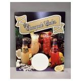 Eight Vintage Champale Cooler Prop-Up Signs