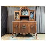 French Art Deco Oak Buffet
