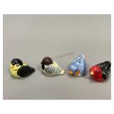 Mini Ceramic Bird Salt and Pepper Shakers