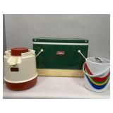 Coleman Cooler and Aladdin Thermos