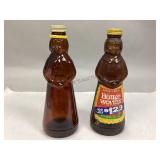 Vintage Mrs. Butterworthï¿½s Glass Syrup Bottles