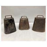 Vintage Rustic Metal Farm Cowbells