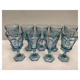 Blue Glass Goblets