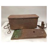 Antique Massey Harris Tractor Toolbox & More