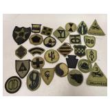 Subdued US Army Brigade & Division Insignias