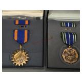Army Achievement and Air Medal Cased