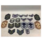 USAF Chevrons 1950ï¿½s to Current