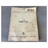 FM 23-5 1965 Caliber .30 M1