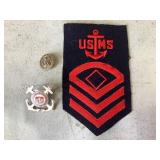 WWII U.S. Maritime Merchant Marine Insignia