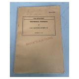 TM9-335 8in Howitzer Manual Dated 1942