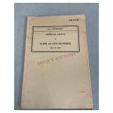 TM9-235 37MM AA Gun Dated 1942 Manual
