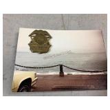 San Quentin Hat Badge with Photo