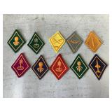 Assorted Swiss Army Branch Insignia