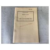 Technical Manual 37MM AA Gun 1940