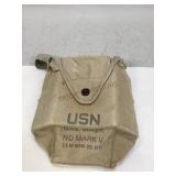 WWII Naval Gas Mask Bag