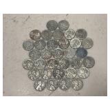 Collection of WWII Steel Pennies