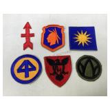 U.S. Army WWII Combat Patches