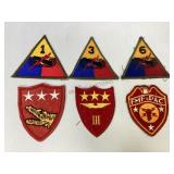 U.S. Army WWII Armor & USMC WWII Insignia