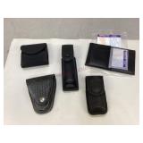 Shield Law Enforcement Badge Wallet & Pouches