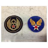 AAF Patch WWII and Bullion 8th AF