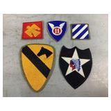 Lot of Military WWII Division Patches