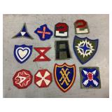 WWII Army and Corp Patches