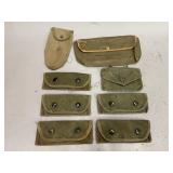 Assorted WWII Pouches