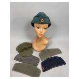 East and West German Caps