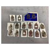 Master Sergeant and Sergeant Major Insignia