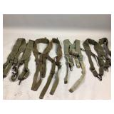 4 Sets of Korean War Combat Suspenders