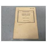 FM 17-39 Tank Platoons Manual 1942