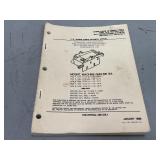 All Service Technical Manual for MK64 Mount 1989