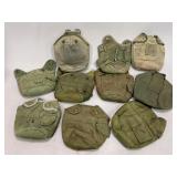 Assorted Military M1 Quart Canteen Covers