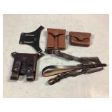 Leather Vintage Military Pieces