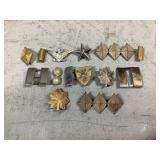 WWI and WWII Officer Insignia