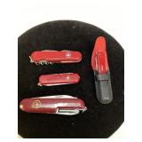 Vintage Swiss Army Style Multi-Tool Knives & More