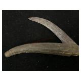 Antler Knife Dated 1891