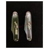 Two Vintage Folding Pocket Knives