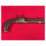 Sharpe Hidden Trigger Percussion Pistol